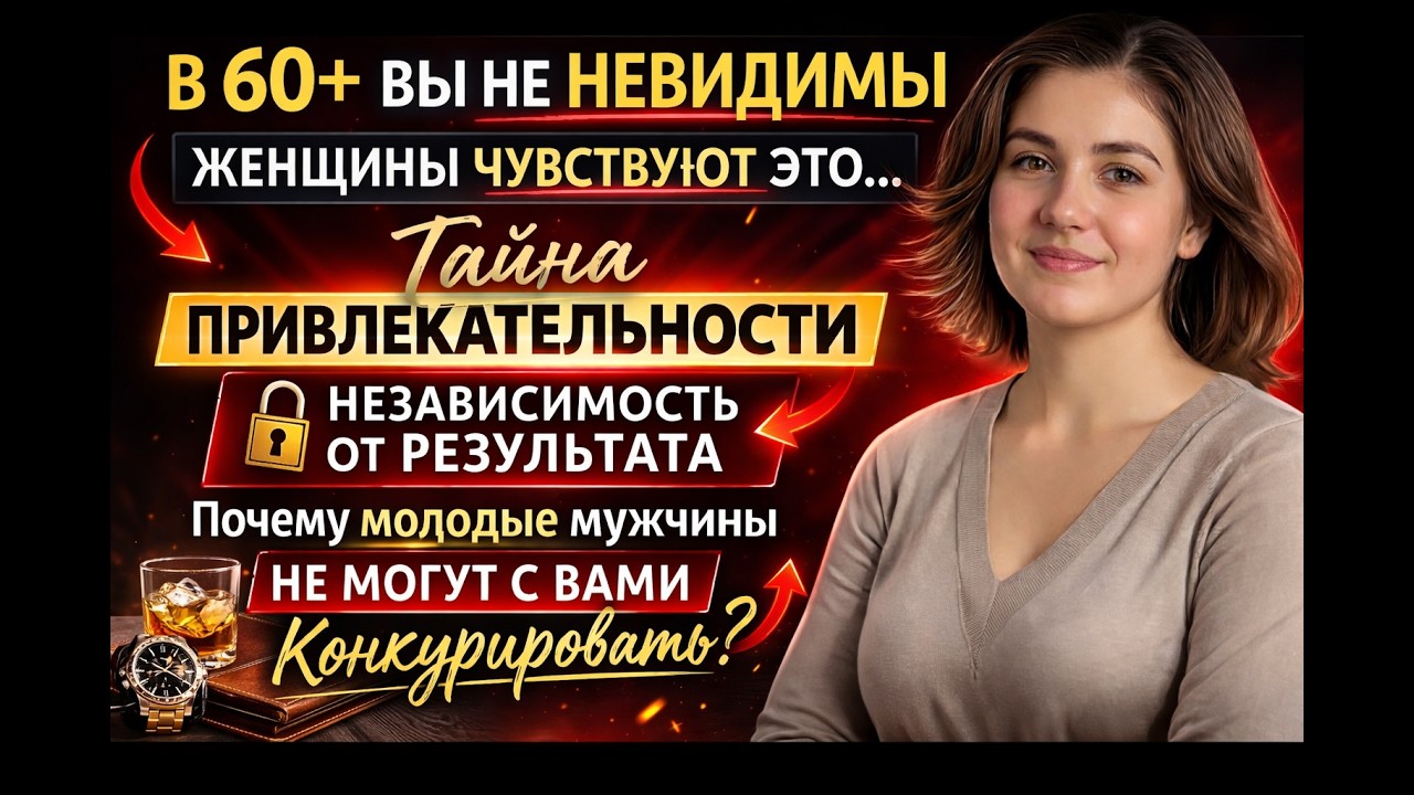 Почему женщин притягивают мужчины 60+ — что скрывает женская психология