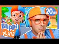 Help Blippi Find the Blippis | BEST OF BLIPPI PLAYS | Roblox Gaming Videos for Kids