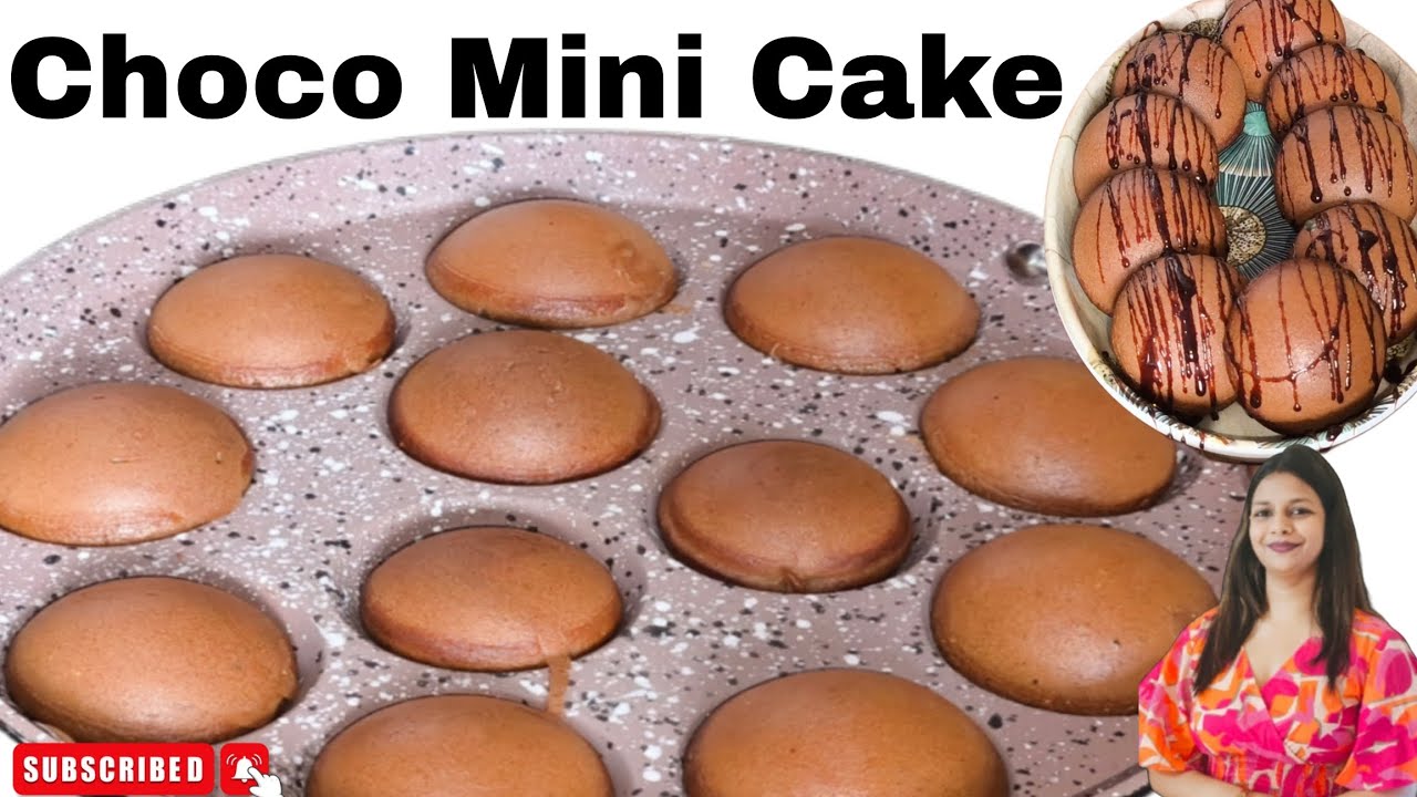 Mini Chocolate Cake Without Egg, Oven, Maida In 10 Mins | छोटू चॉकलेट केक बनाए 10 मिनट में बिना मैदा