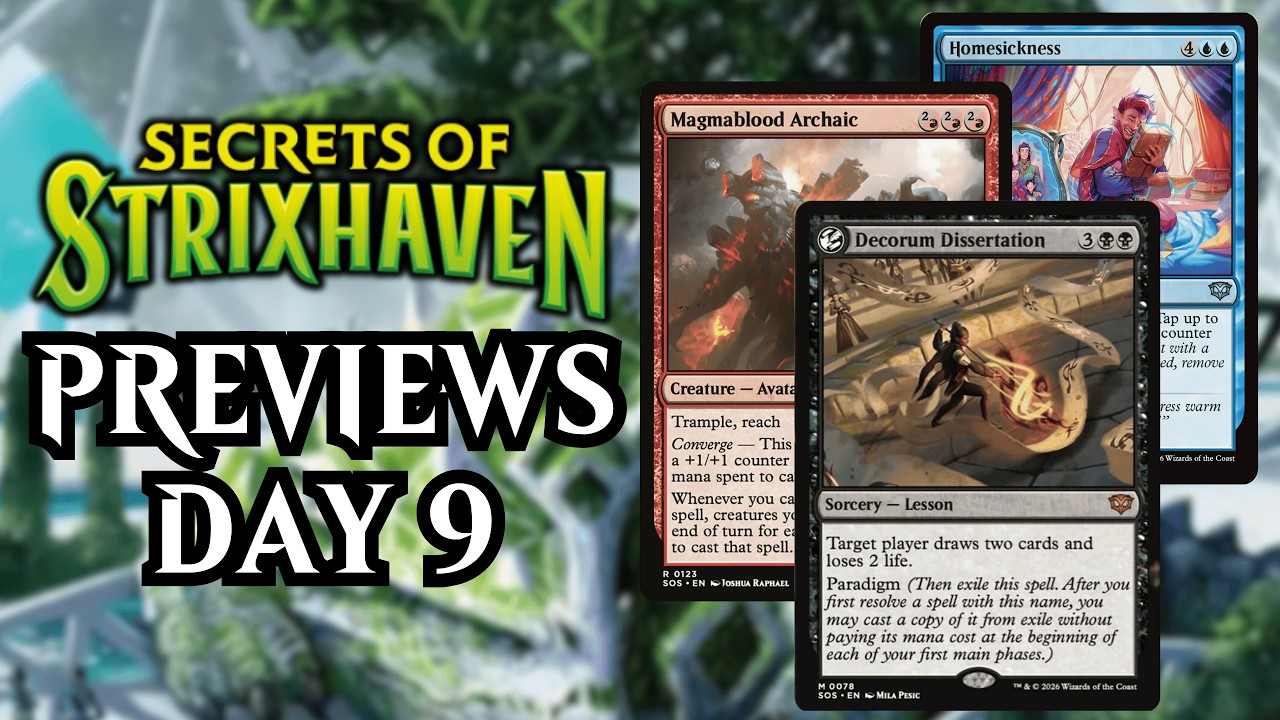 Is This is Strongest Paradigm Card? | Secrets of Strixhaven Day 9 Previews Spoilers