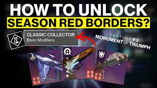 How To Unlock Past Season Crafted Weapons in Monument of Triumph! | Destiny 2