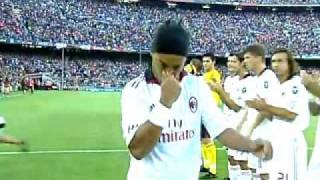 FC Barcelona Vs AC Milan - Ronaldinho Return of the King - 25/08/10