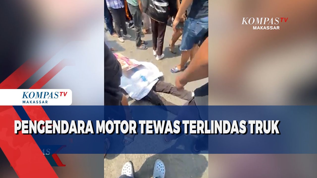 Pengendara Motor Meregang Nyawa Terlindas Truk