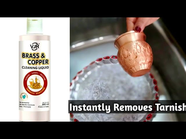 Brass and Copper Metal Cleaning Gel Liquid Review Remove heavy Tarnish  from Brass and Copper Metal 