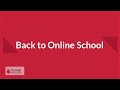 Back to Online School