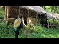 full video: 360 days of building a long abandoned bamboo house in the forest
