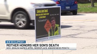Michiana mother raising awareness to work zone road safety after son killed in work zone crash