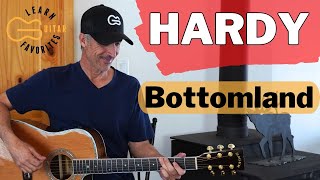 Bottomland - HARDY - 4 Chord Guitar Tutorial