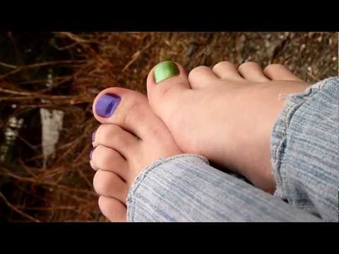 my sexy multicolor toes