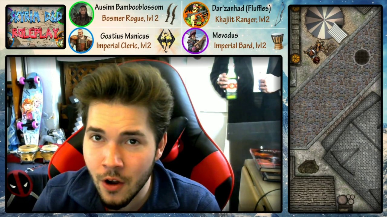 SKYRIM D&D ROLEPLAY - TONIGHT AT 10PM EST!