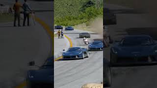 Honda RC213V MotoGP vs Hypercars Ferrari, Bugatti #shorts #honda #superbike #supercars #racing