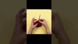 DIY Ladybug Craft for toddlers | Easy paper Crafts for Kids by 92crafts.