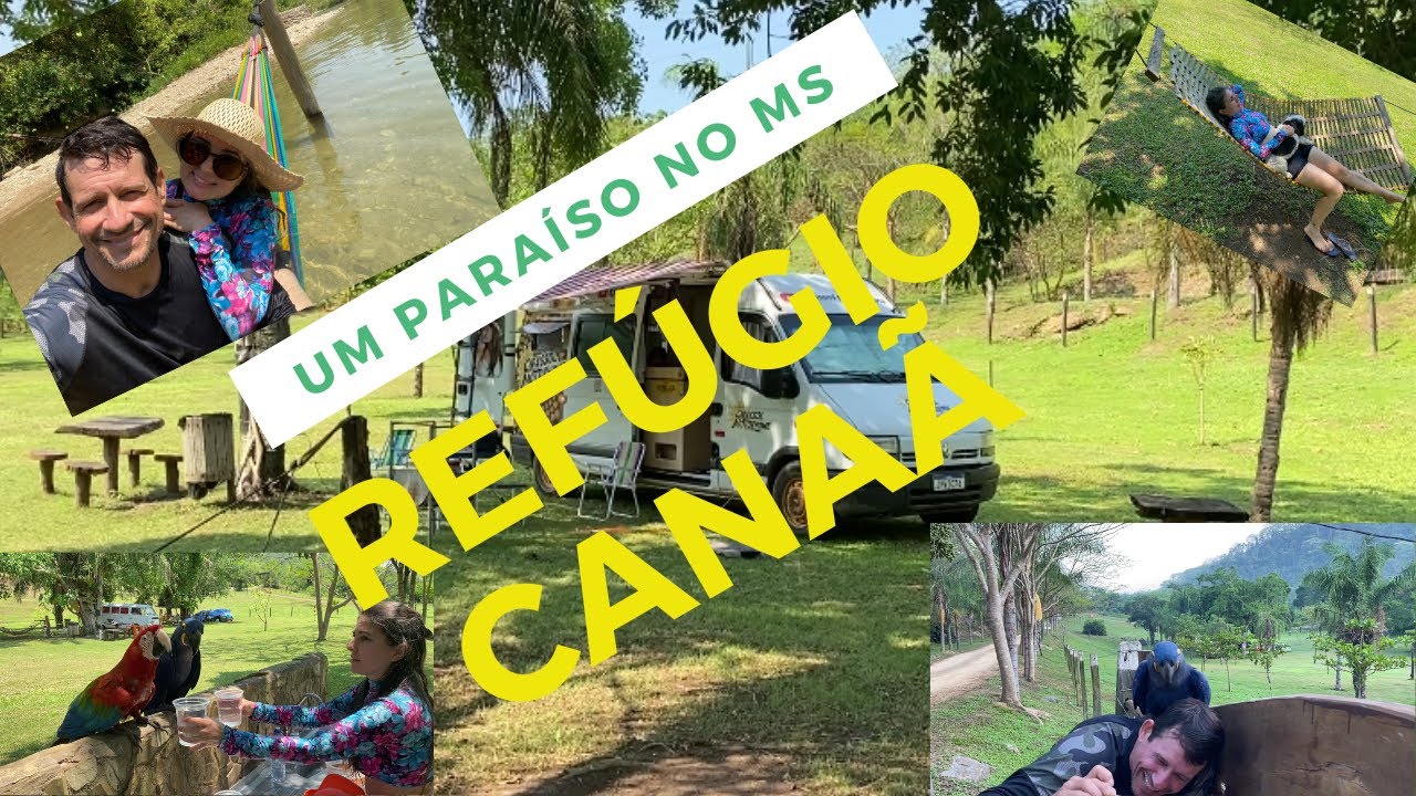 REFÚGIO CANAÃ UM PARAÍSO NO MEIO DO MS EM BODOQUENA