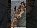 #beautiful 😍 mehandi designs# you can try # front and back hand mehandi designs #subscribe or more #