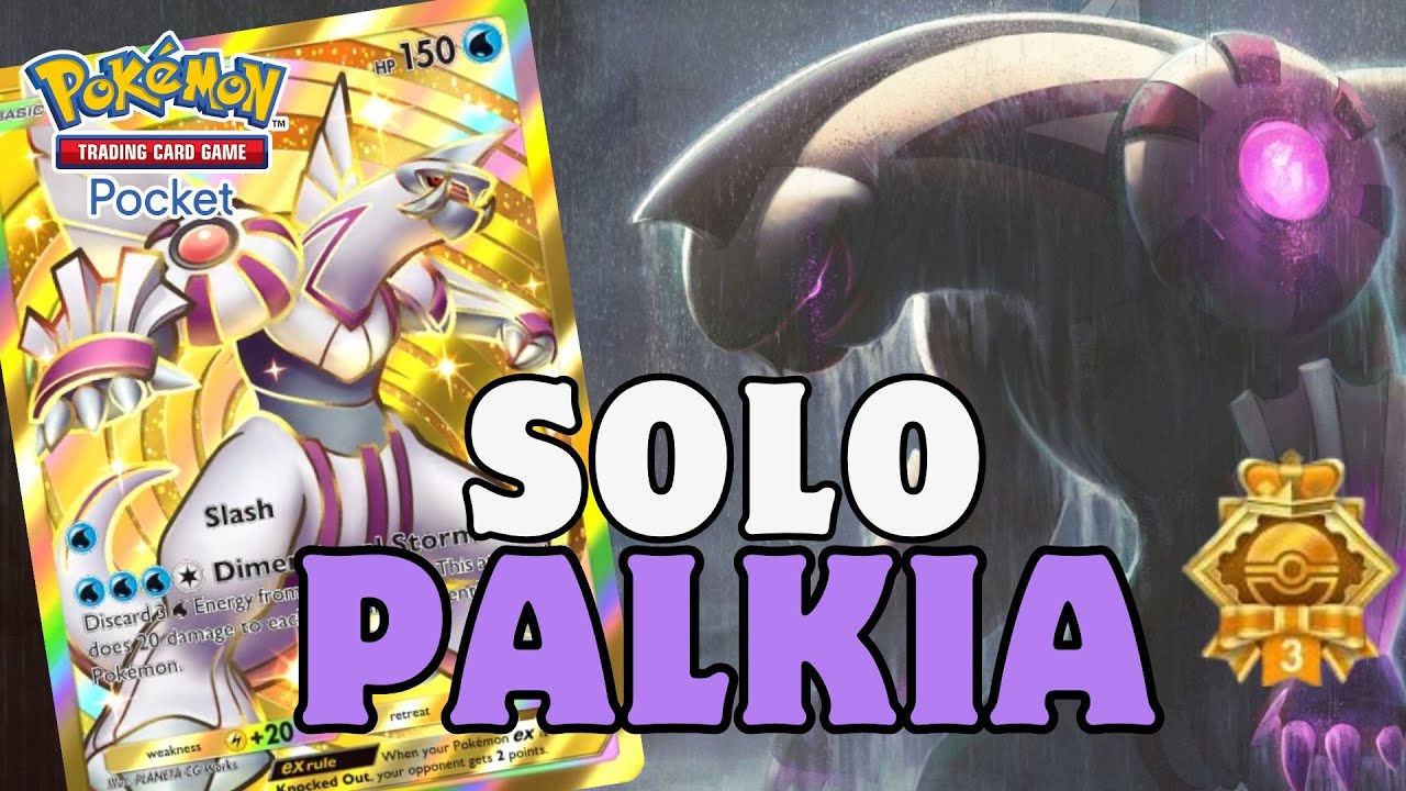 PALKIA EX mete mucha PRESION a los MEJORES MAZOS este es su MEJOR DECK ...