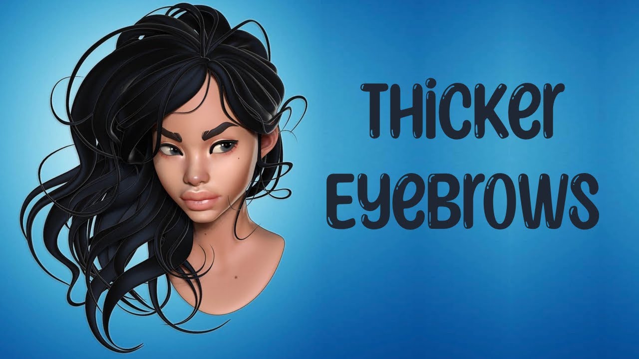 Thicker eyebrows subliminal {MMM} formula
