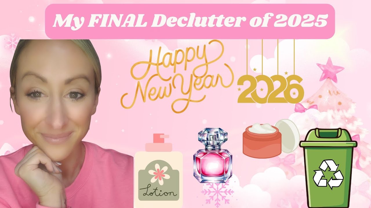 Моя ПОСЛЕДНЯЯ уборка в 2025 году 🎉 Парфюмерия, спреи для тела, лосьоны и многое другое!