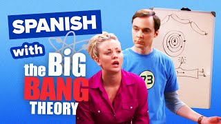 EPIC Guys vs Girls Game Night (Learn Spanish with TV shows: The Big Bang Theory)