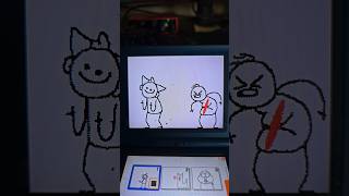 Champa and the bouncing red ball #flipnote #animation #dsi