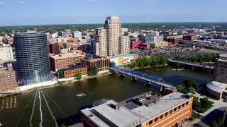 Michigan Grand Rapids, USA 🇺🇸 I 4K Drone Footage