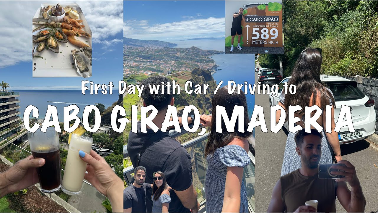 Madeira Vlog 🇵🇹 First Drive in Funchal, Cabo Girão & An Amazing Seafood Dinner
