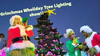 Grinchmas Wholiday Tree Lighting show (2023) by Danielstorm89 447 views 5 months ago 12 minutes, 41 seconds