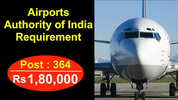 AAI Requirement 2022 | Airport Authority of India junior executive Vacancy 2022-23
