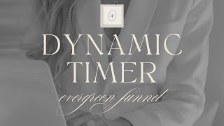 Adding a Dynamic Timer to an Evergreen Funnel