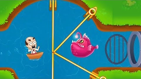 Save Daddy - Pull Him Out Game - All Levels Gameplay Android,iOS (Levels 6-10 ) Walkthrough,