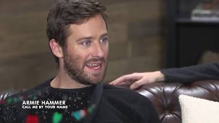 Armie Hammer  ‘Call Me by Your Name’s’ First Kiss Scene Felt ‘Organic and Special’ - Variety