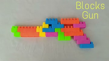 How to make a Gun with Building Blocks/Building Blocks for Kids/Blocks Gun/Blocks Games/Blocks Toys/