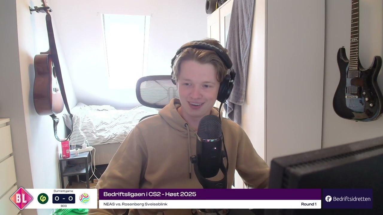 Bedriftsligaen CS2 — NEAS vs Rosenberg Sveiseblink — Divisjon 6B, Best-av-3 — 🎙️@snoozez