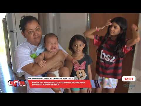 Família de casal morto em acidente faz campanha para ajudar três filhos órfãos 17 12 2024