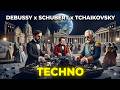 Debussy x Schubert x Tchaikovsky | ROMANTIC Era of Classical Music Revised by TECHNO