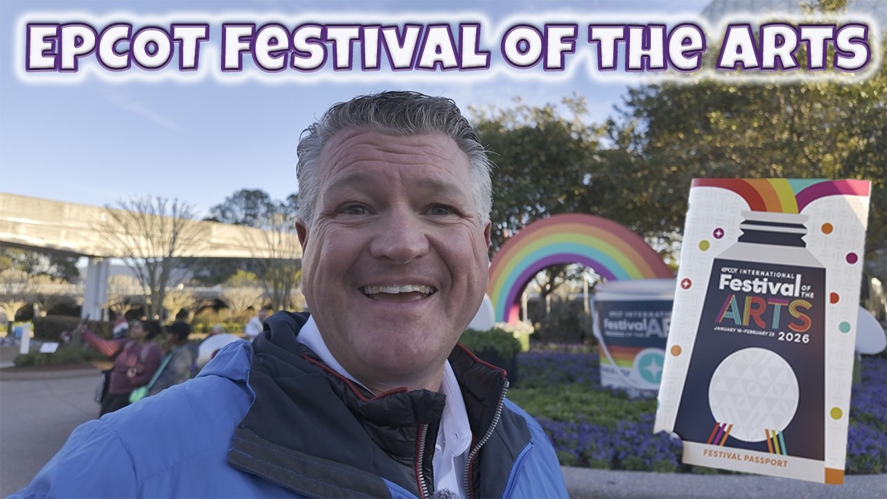 EPCOT Festival of the Arts | Food Booths, World Showcase & Fireworks 🎨