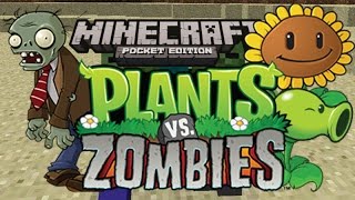 Plants vs. Zombies in Minecraft Pocket Edition! screenshot 4