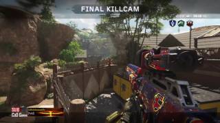 BO3 Bot Trickshot series #24 Crazy over the top shot