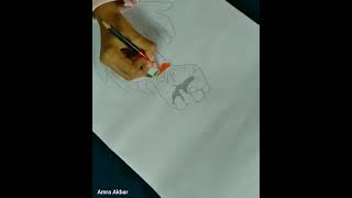 Amra Akbar - Age 18 - We Stand With Palestine Art Compeion