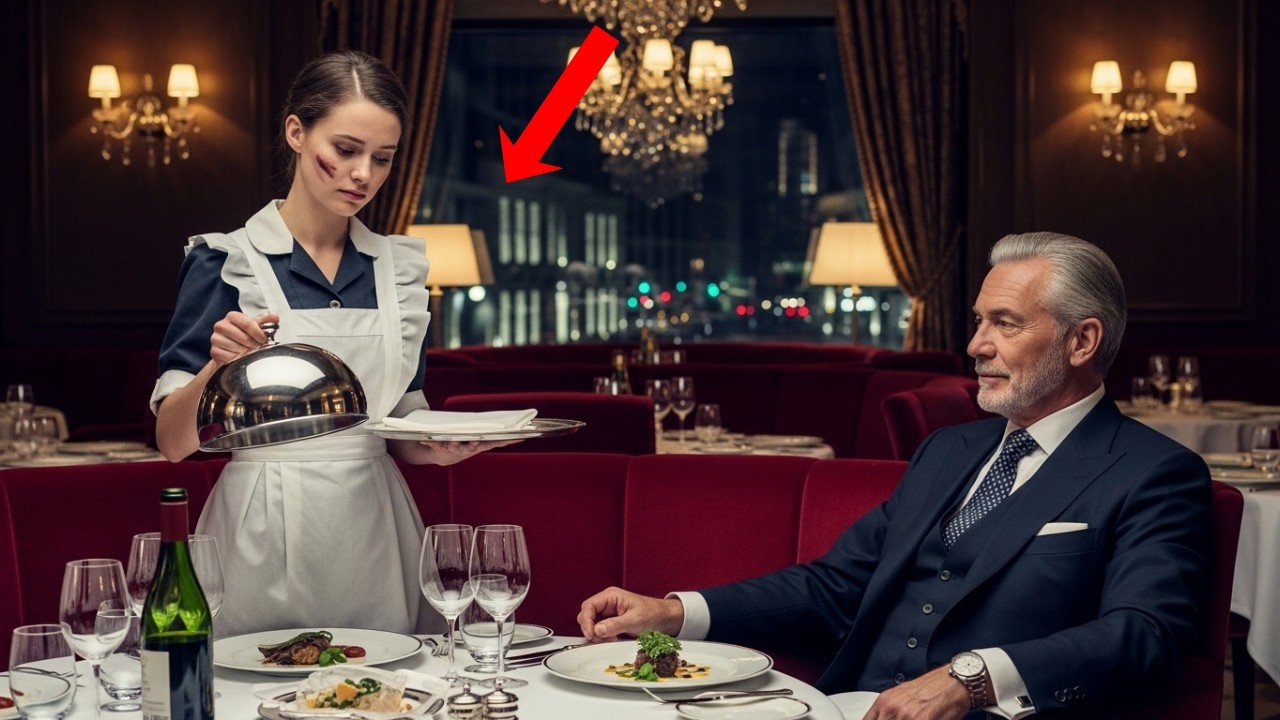 O chelneriță îi spune milionarului   Mama mea are o verighetă la fel  — ceea ce se întâmplă schimbă