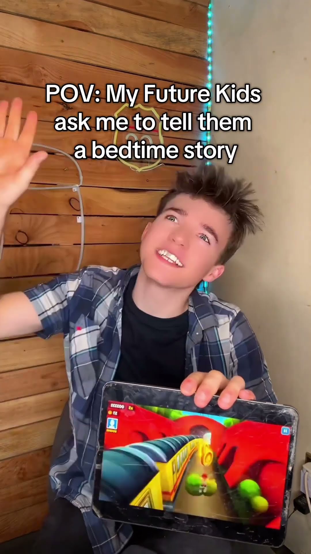 Reading bedtime stories in the future ?.