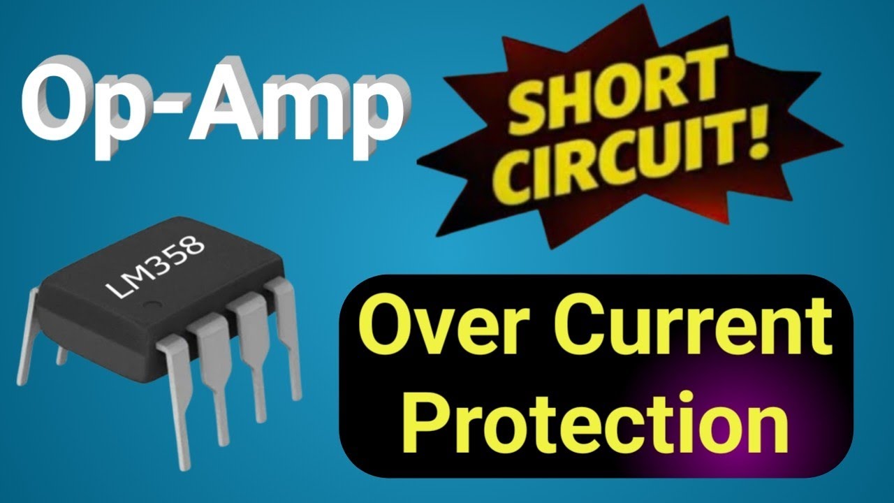 LM358 Op-Amp Short Circuit Over Current Protection Circuit | Power Supply Protection