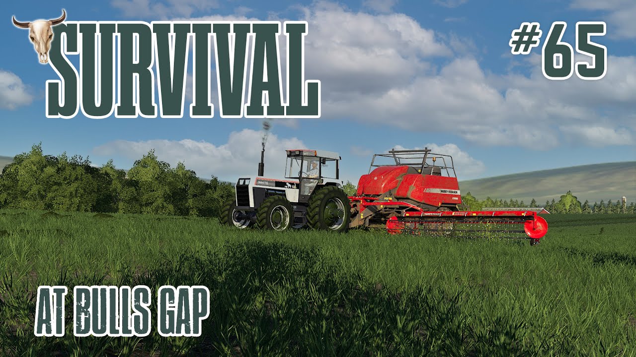 Speed Baling! - Survival at Bulls Gap - Episode 65 - FS19