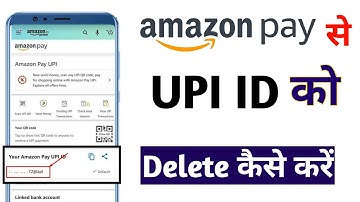 How to delete Amazon UPI ID | How to deregister Amazon Pay UPI