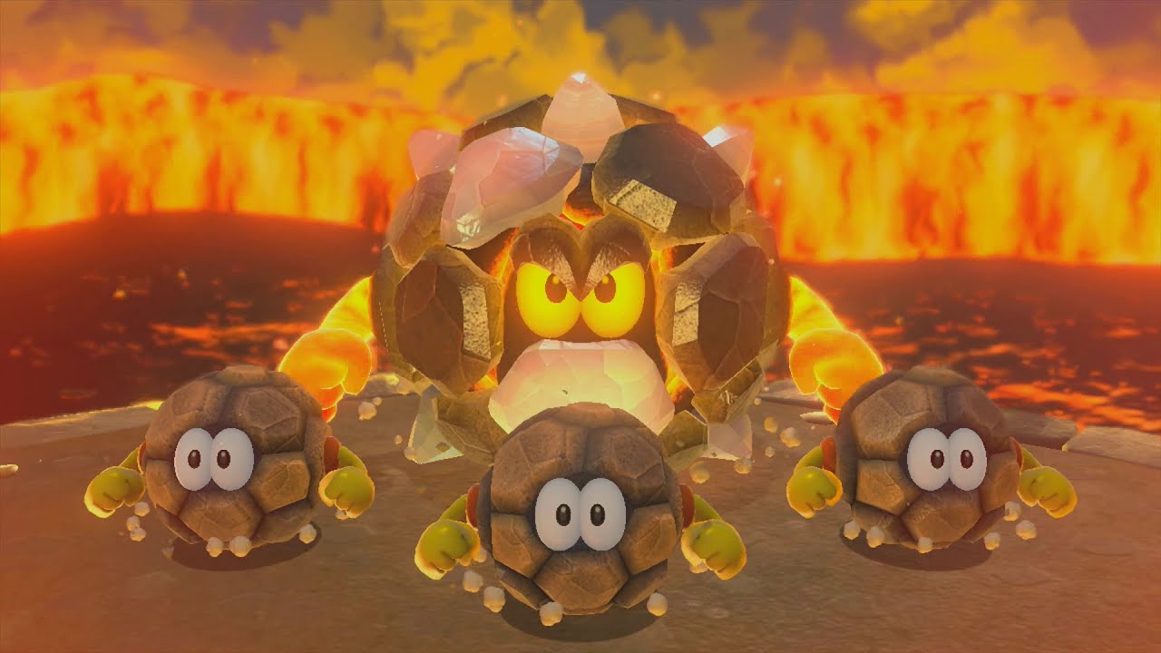 Let's Play Super Mario 3D World Partie 8 : Roche qui roule n'amasse pas ...