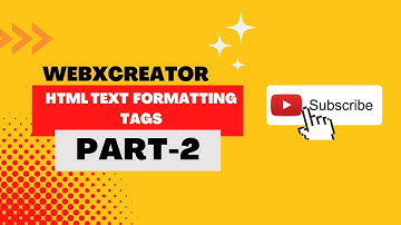 Html Text Formatting Tags (Part-2)