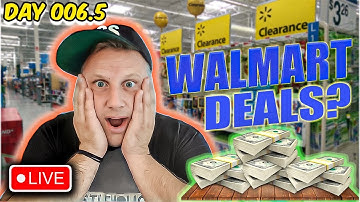 🚨 WALMART CLEARANCE 🚨 LIVE Retail Arbitrage And Amazon FBA! #Walmart #WalmartClearance