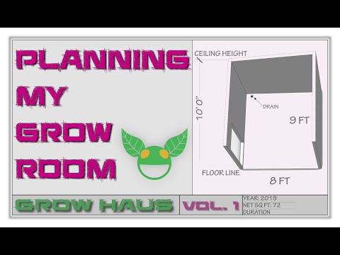 Grow Haus Vol 1 Planning A Grow Room Youtube