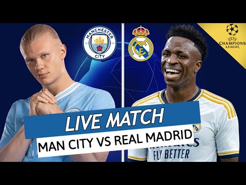 🔴 MAN CITY - REAL MADRID LIVE + BAYERN - ARSENAL /🏆LE CHOC POUR LES DEMIS / LIGUE DES CHAMPIONS /LDC