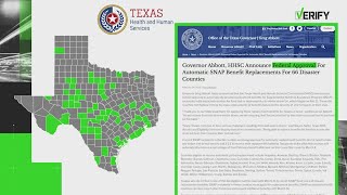 VERIFY: Why Harris County did not have their SNAP benefits automatically replaced