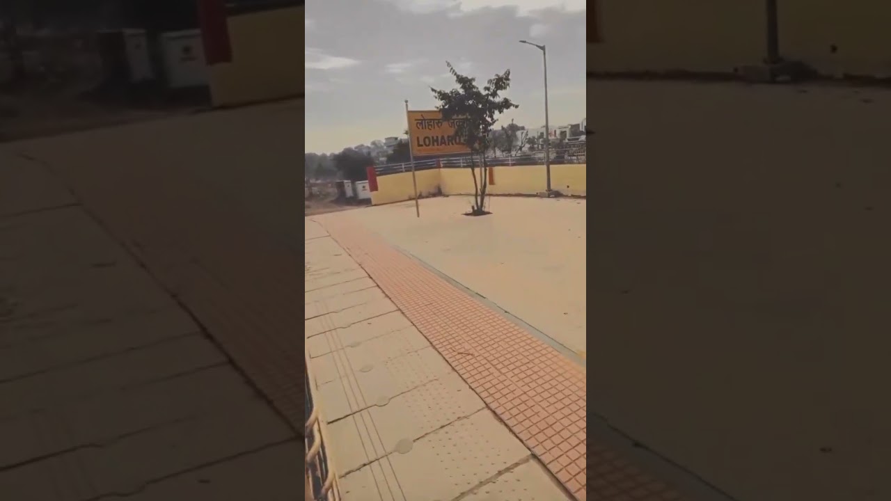 Loharu station 🙂🤞 